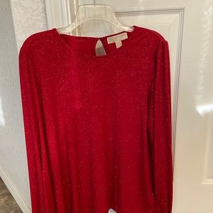 Michael Kors Red Blouse